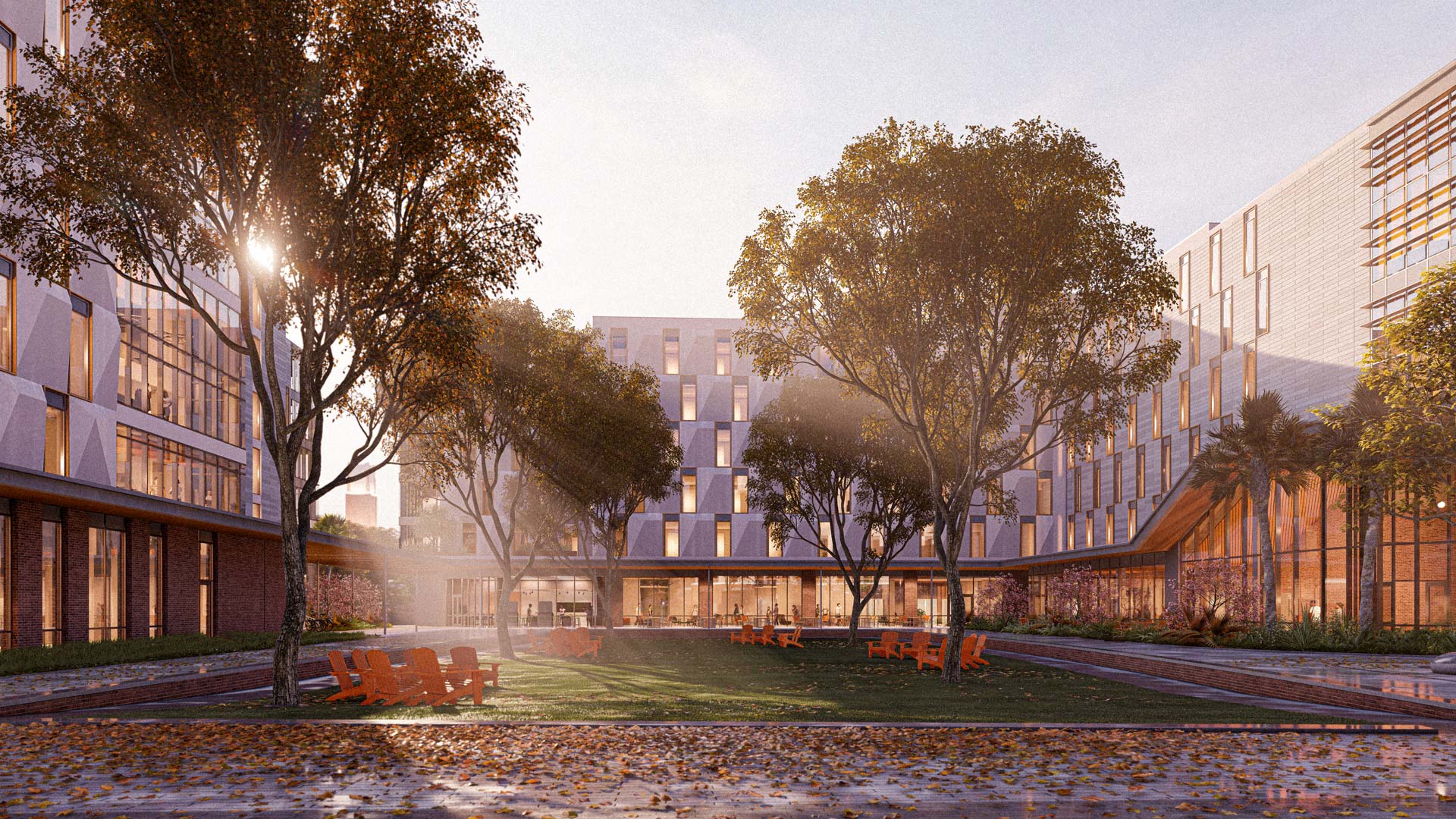 Innenhof-Anlage - Design by VMDO Architects