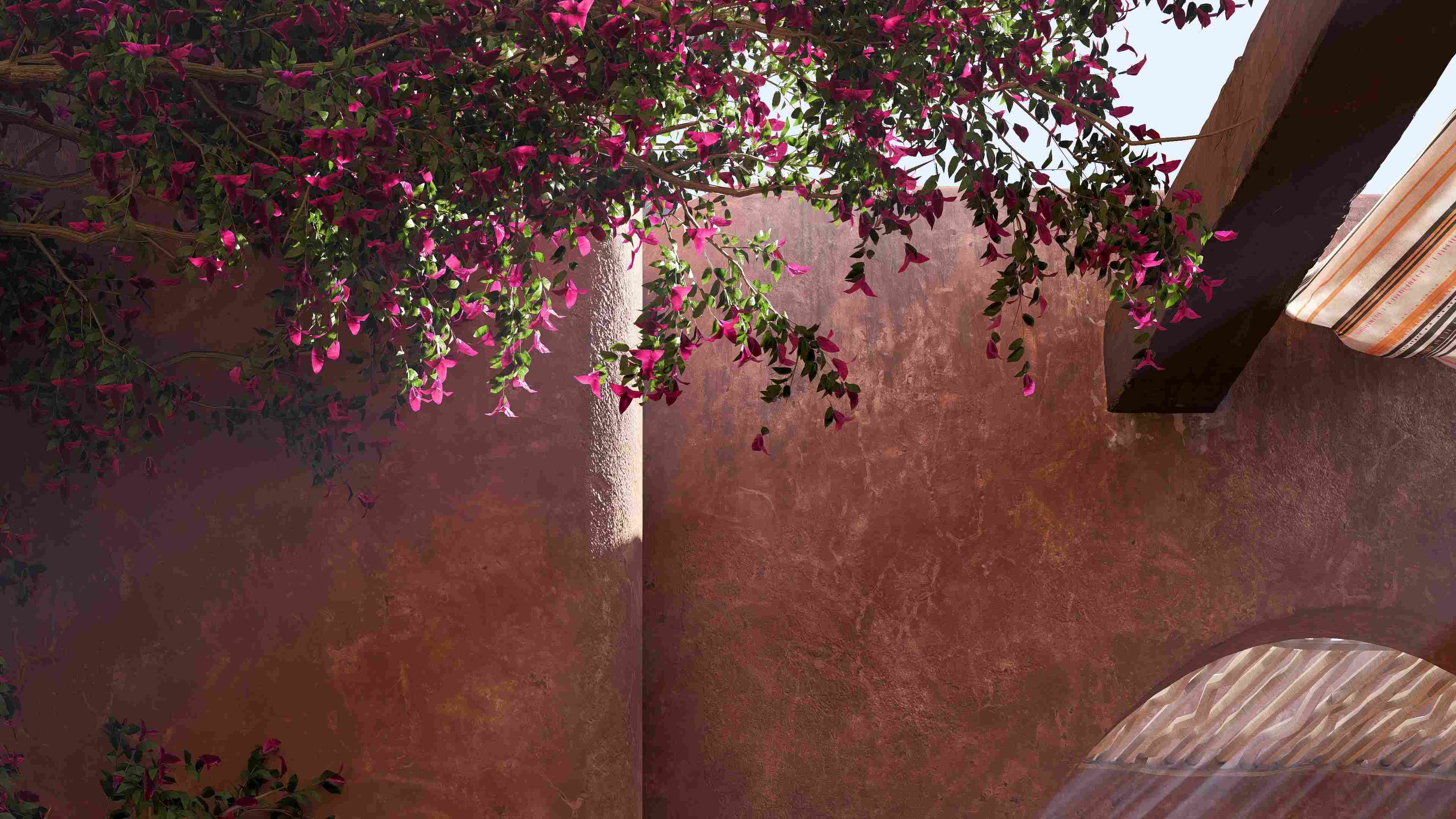 Mediterranes Haus Detail, gerendert in Lumion 2024 © Act 3d