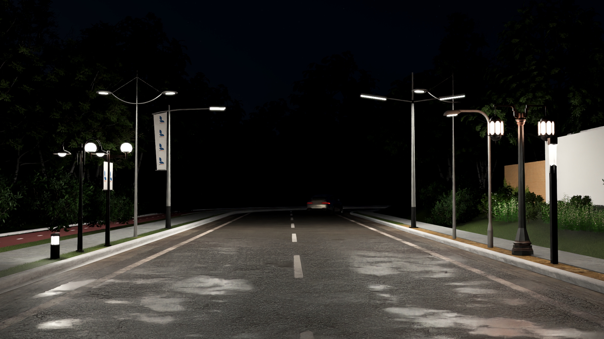 Straßenlaternenset Straßenlaternenset
